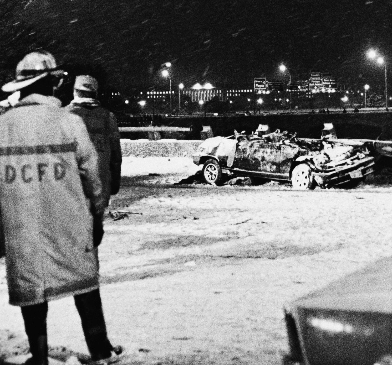Air Florida Jet Wreckage 1982